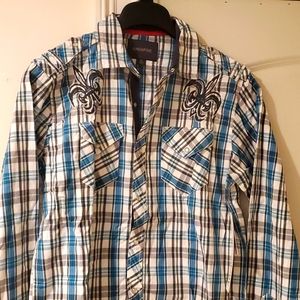 New Ring Of Fire Men's Button Down